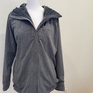Gray Hooded Jacket new without tags